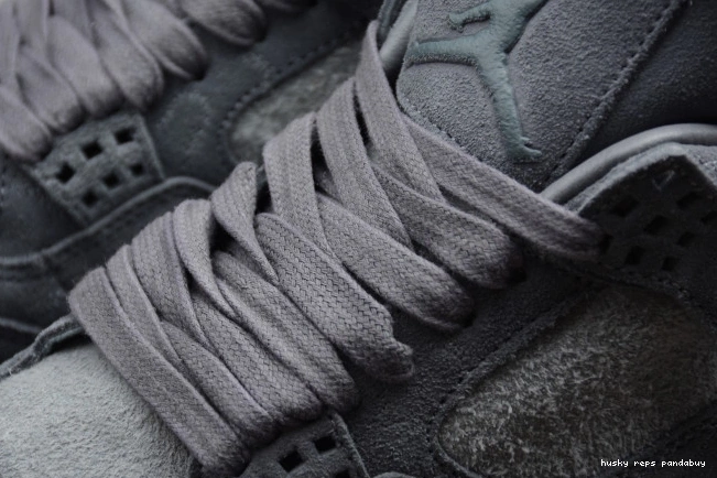 Rep Husky Air x KAWS Jordan Cool 4 Grey 930155-003 0716